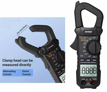 METRAVI DT 725 Clamp Meter