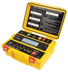 Four wire Digital Ground Resistance Meter