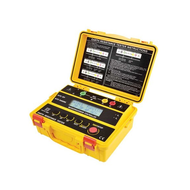 Four-wire Digital Ground Resistance Meter