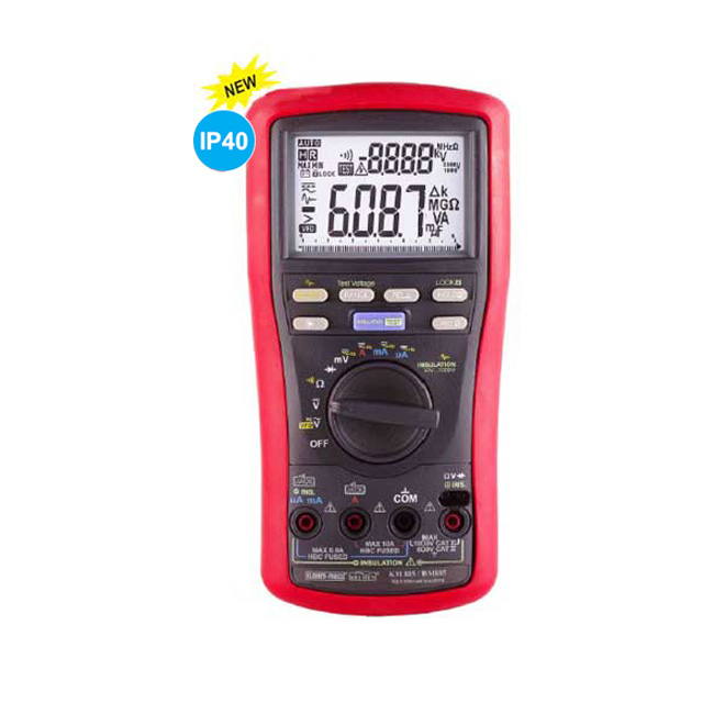 Kusum-Meco KM 887 TRMS Digital Insulation Multimeter with added VFD, capacitance & Temperature Function