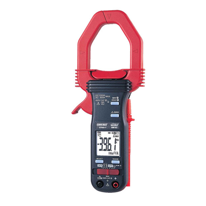 Kusum-Meco 2754A / 2754A-T 1000 A DC / 800 A AC AVG / TRMS Clampmeter