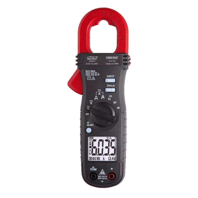 Kusum-Meco KM 035 AC/DC True RMS Digital Clampmeter 