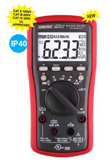 Kusum-Meco KM 233 3-5/6 Digit 6000 Counts Digital Multimeter With VFD, EF-Detection