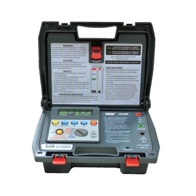 Kusum Meco KM 6305IN Digital 5KV High Voltage Insulation Tester