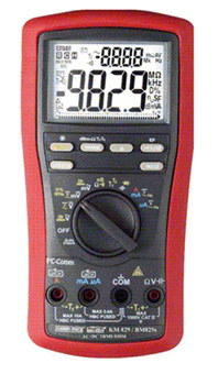 Kusum-Meco KM 525 AC + DC True RMS Multi Parameter Mobile Logger Digital Multimeter With PC Interface