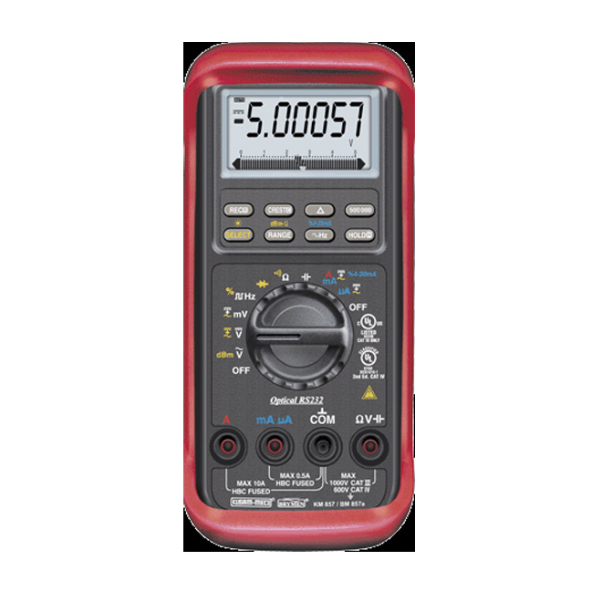 Kusum-Meco KM 857  Counts Hand Held TRMS Digital Multimeter