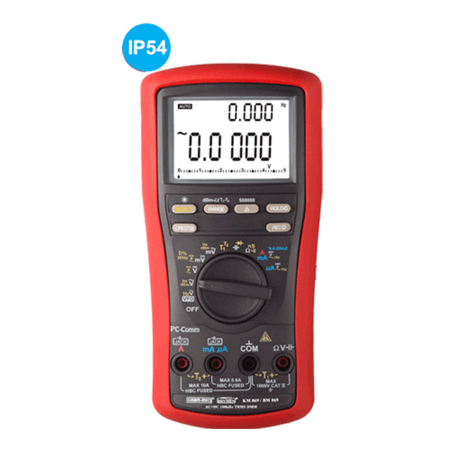 Kusum-Meco KM 869 500,000 Counts Autoranging True Rms Digital Multimeter