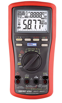 Kusum Meco KM 877 True Rms Digital Insulation Multimeter