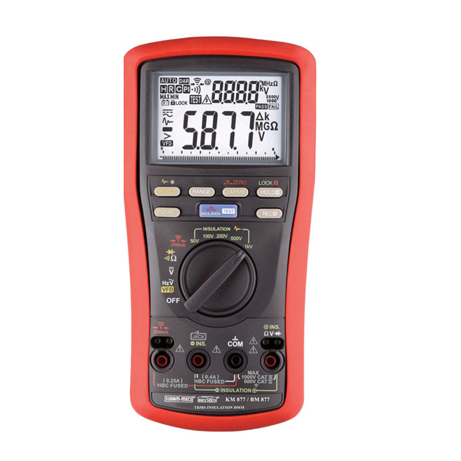 Kusum Meco KM 877 True Rms Digital Insulation Multimeter