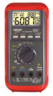 Kusum-Meco KM 907 6,000 Counts Dual Display TRMS Digital Multimeter With VFD Feature