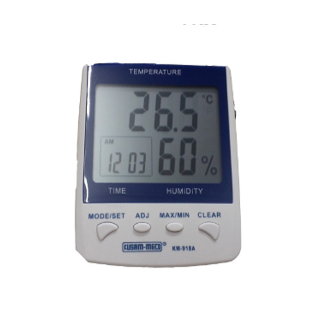 Kusum Meco KM 918A Digital Hygro-Thermometer With Clock & Alarm Function