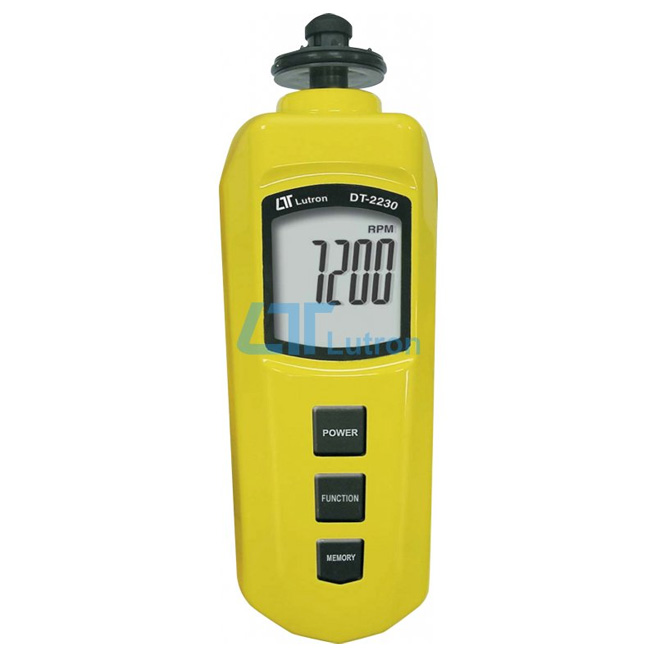 LUTRON DT 1236L Digital Laser Photo/Contact Tachometer