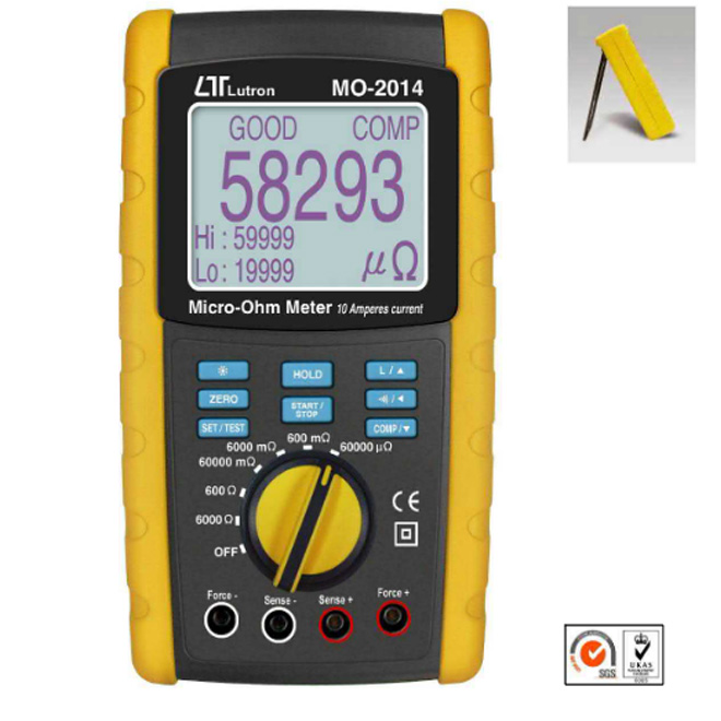 LUTRON MO 2014 Micro Ohm Meter.