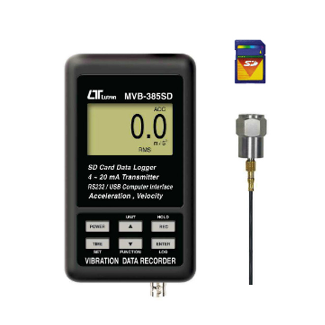 LUTRON MVB 385 SD Vibration Data Recorder