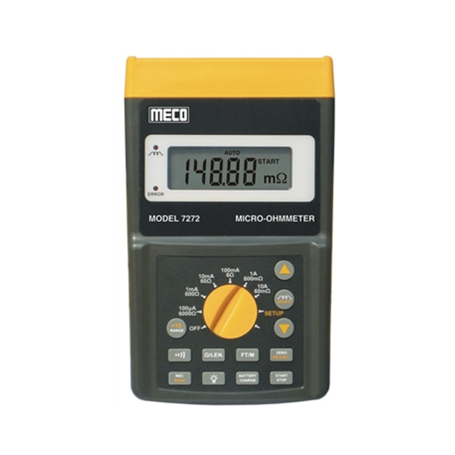 Meco 7002 / 7272 Micro - Ohmmeter / Milli - Ohmmeter