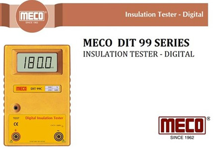 Meco Dit 99 Series, Insulation Tester