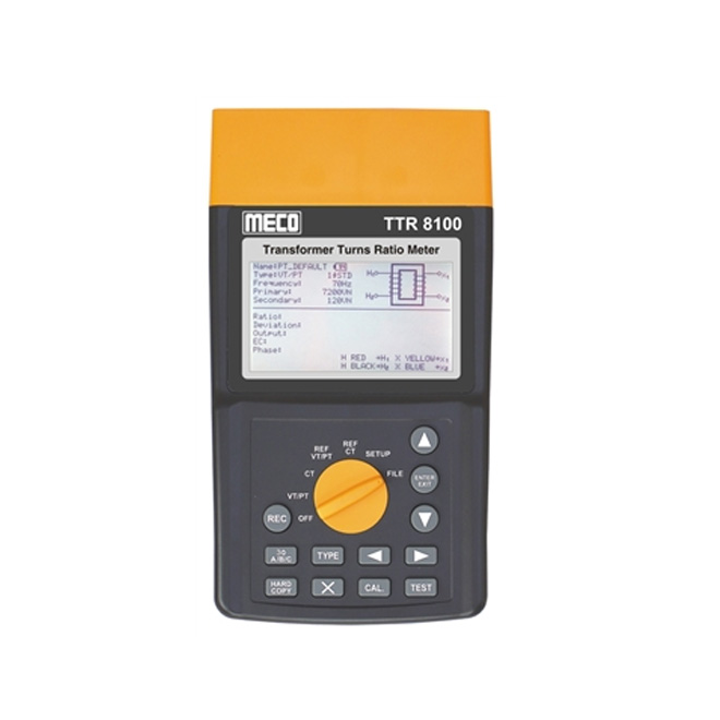 Meco  TTR 8100 Transformer Turns Ratio Meter