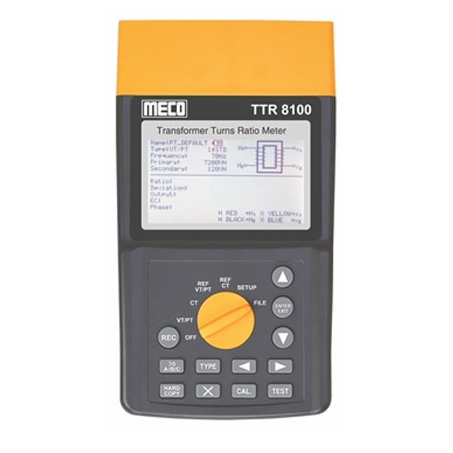 MECO TTR 8100 Transformer Turns Ratio Meter