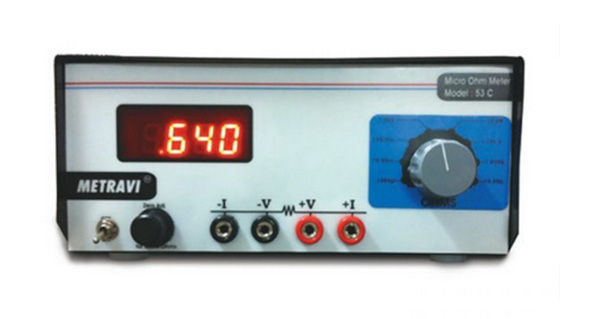 Metravi 53C 1A Micro Ohms Meter