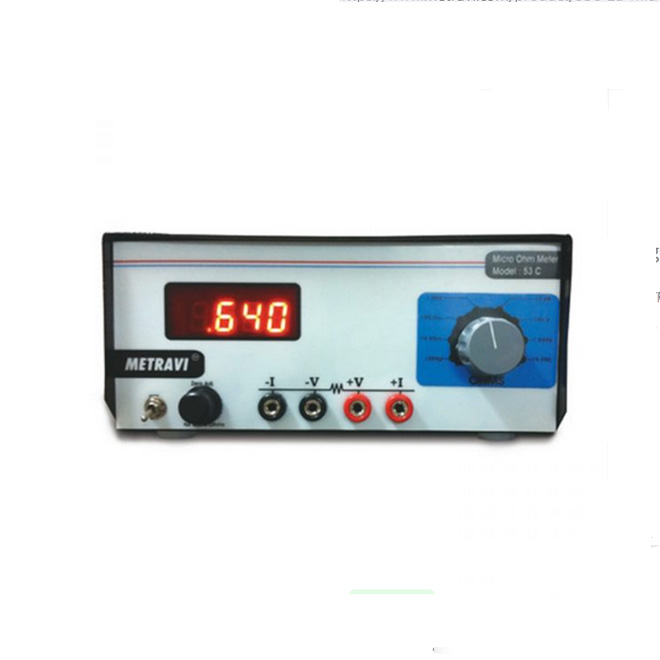 Metravi 53C 1A Micro Ohms Meter