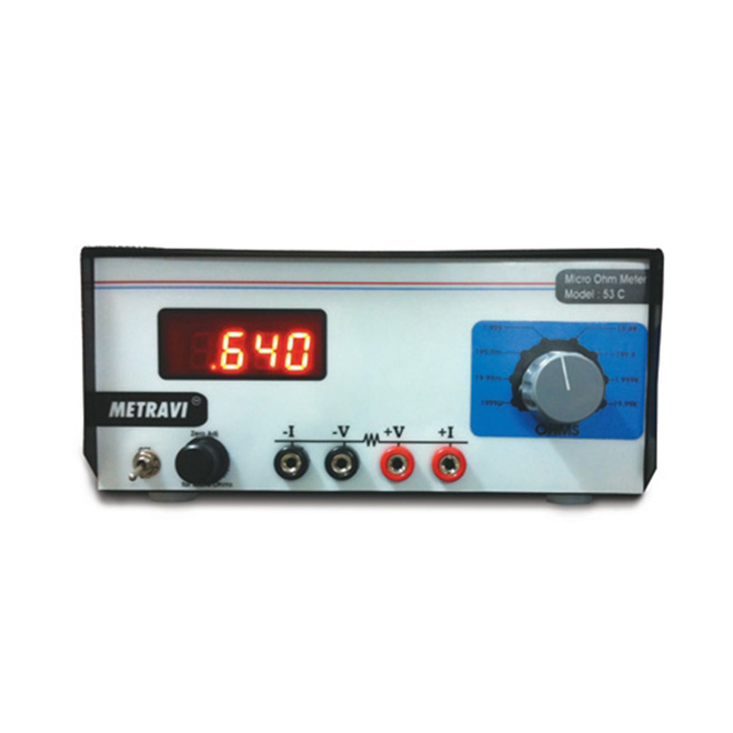METRAVI 53C 1A Micro Ohms Meter
