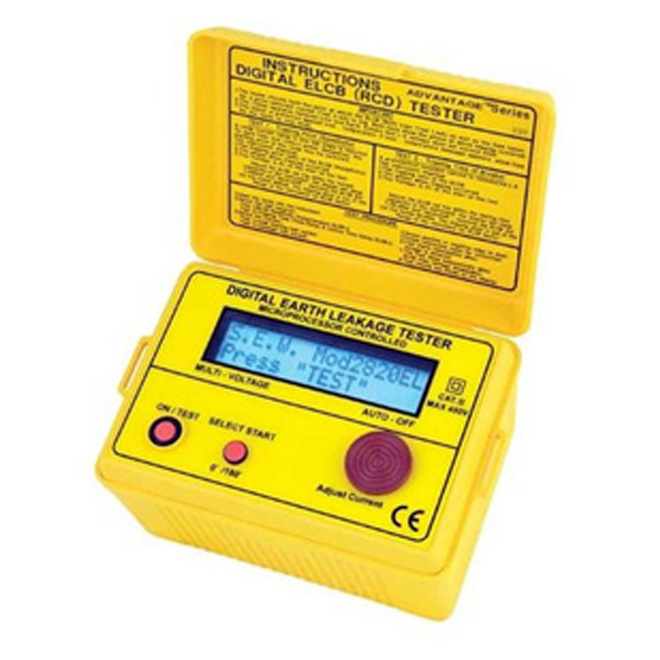 SEW 2820 EL Digital ELCB Tester