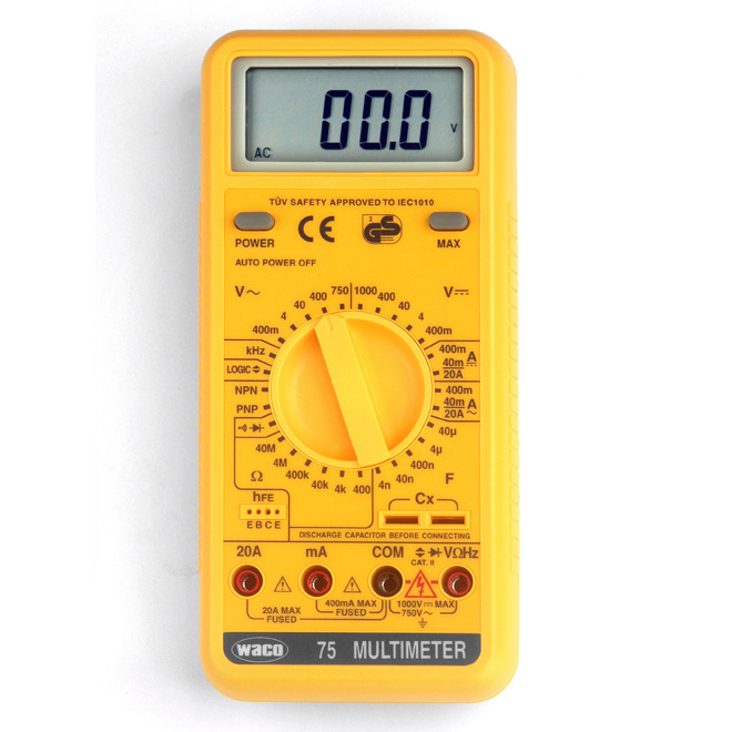 DIGITAL MULTIMETER WACO 75 