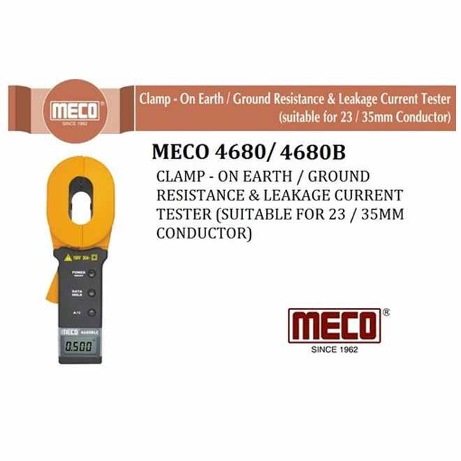 MECO 4680 & 4680B Earth Clamp Meter Suppliers